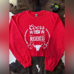 Coors Cropped Sweatshirt
